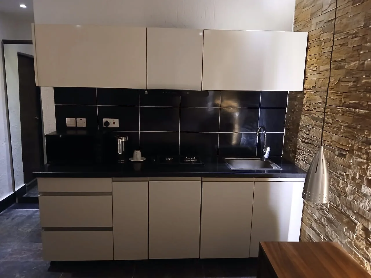 Private kitchen in the Studio Room with Kitchen category
